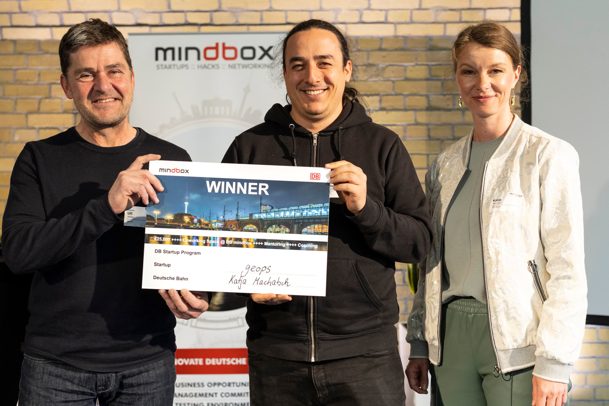 Gewinn der DB Challenge mit Katja Machatsch © Deutsche Bahn AG | Pablo Castagnola Gewinn der DB Challenge mit Katja Machatsch © Deutsche Bahn AG | Pablo Castagnola